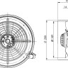 Осевой вентилятор Bahcivan BDRAX 200-4K