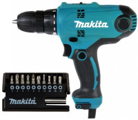 Дрель-шуруповерт Makita DF0300X2 (набор оснастки D-30651)