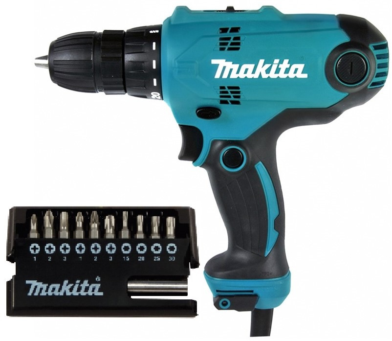 Дрель-шуруповерт Makita DF0300X2 (набор оснастки D-30651)