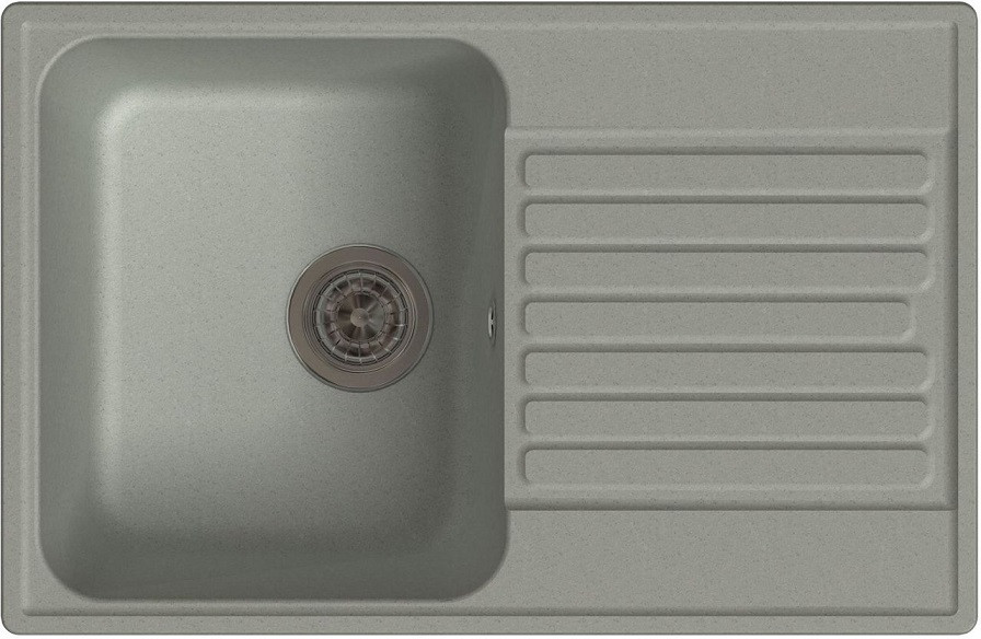 Кухонная мойка GranFest QUARZ GF-Z78 (серый)