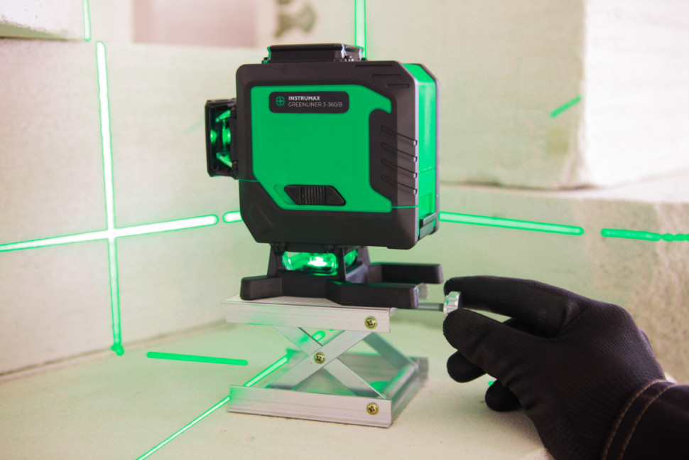 Лазерный нивелир Instrumax Greenliner 3-360/B Set