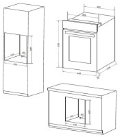 Духовой шкаф Maunfeld EOEM.516BG