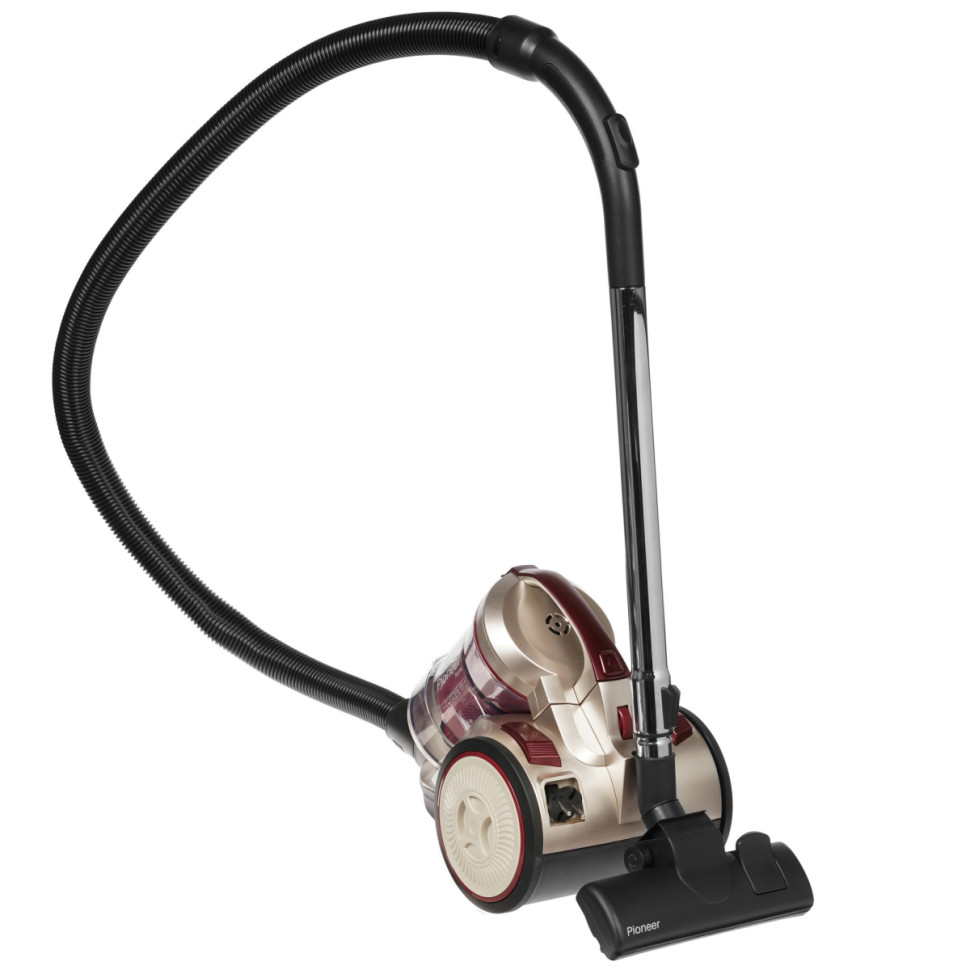 Пылесос Pioneer VC325C (красный/золотистый) Пылесос Pioneer VC325C (красный/золотистый)