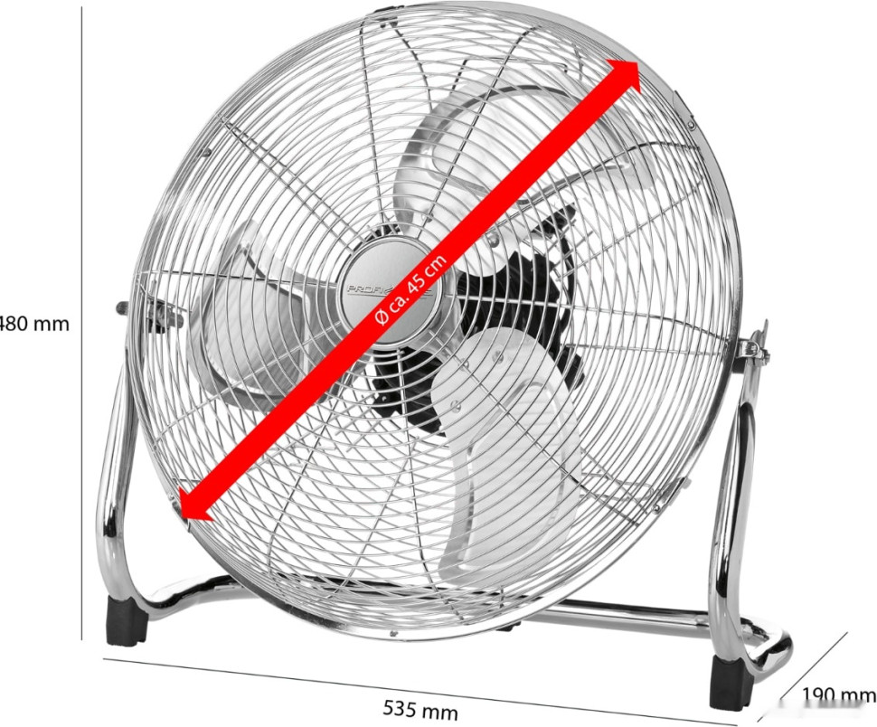 Вентилятор Proficare PC-VL 3066 Вентилятор Proficare PC-VL 3066