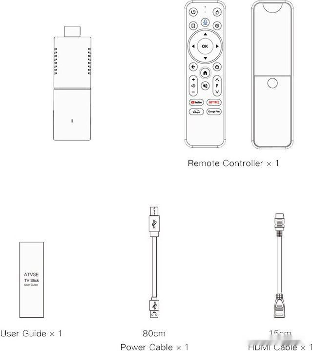 Смарт-приставка Miru N5 Nova Stick 2ГБ/16ГБ Смарт-приставка Miru N5 Nova Stick 2ГБ/16ГБ