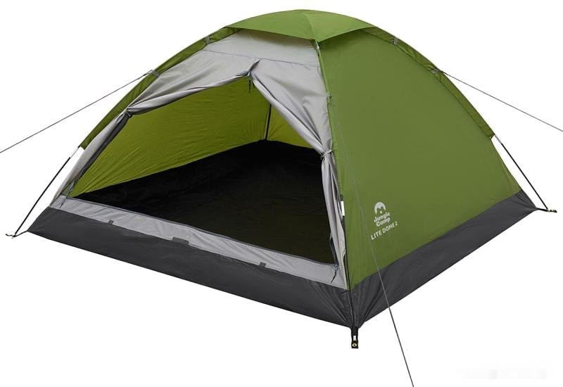 Палатка Jungle Camp Lite Dome 4 (зеленый/серый)