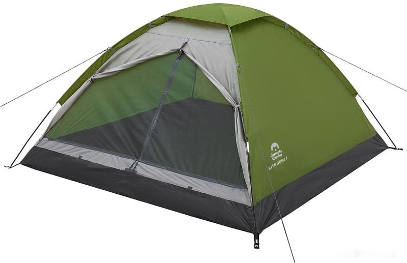 Палатка Jungle Camp Lite Dome 4 (зеленый/серый)