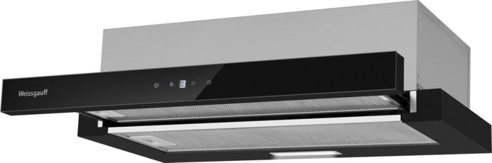 Вытяжка Weissgauff TEL 600 TC BL Вытяжка Weissgauff TEL 600 TC BL