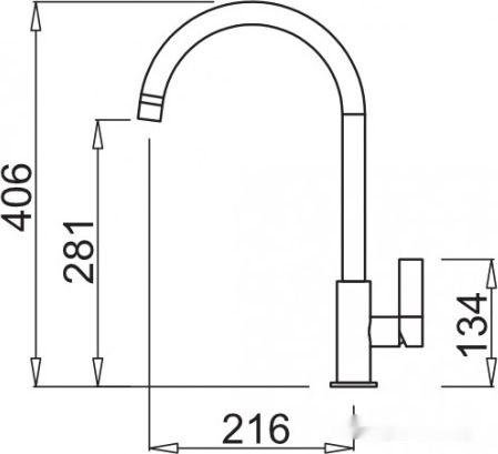 Смеситель Elleci Rain G40 Nero Смеситель Elleci Rain G40 Nero