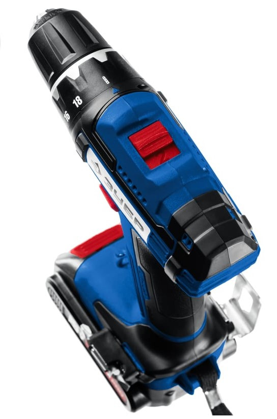 Дрель-шуруповерт ЗУБР Профессионал DL-201-22 (с 2-мя АКБ 2 Ач, кейс)