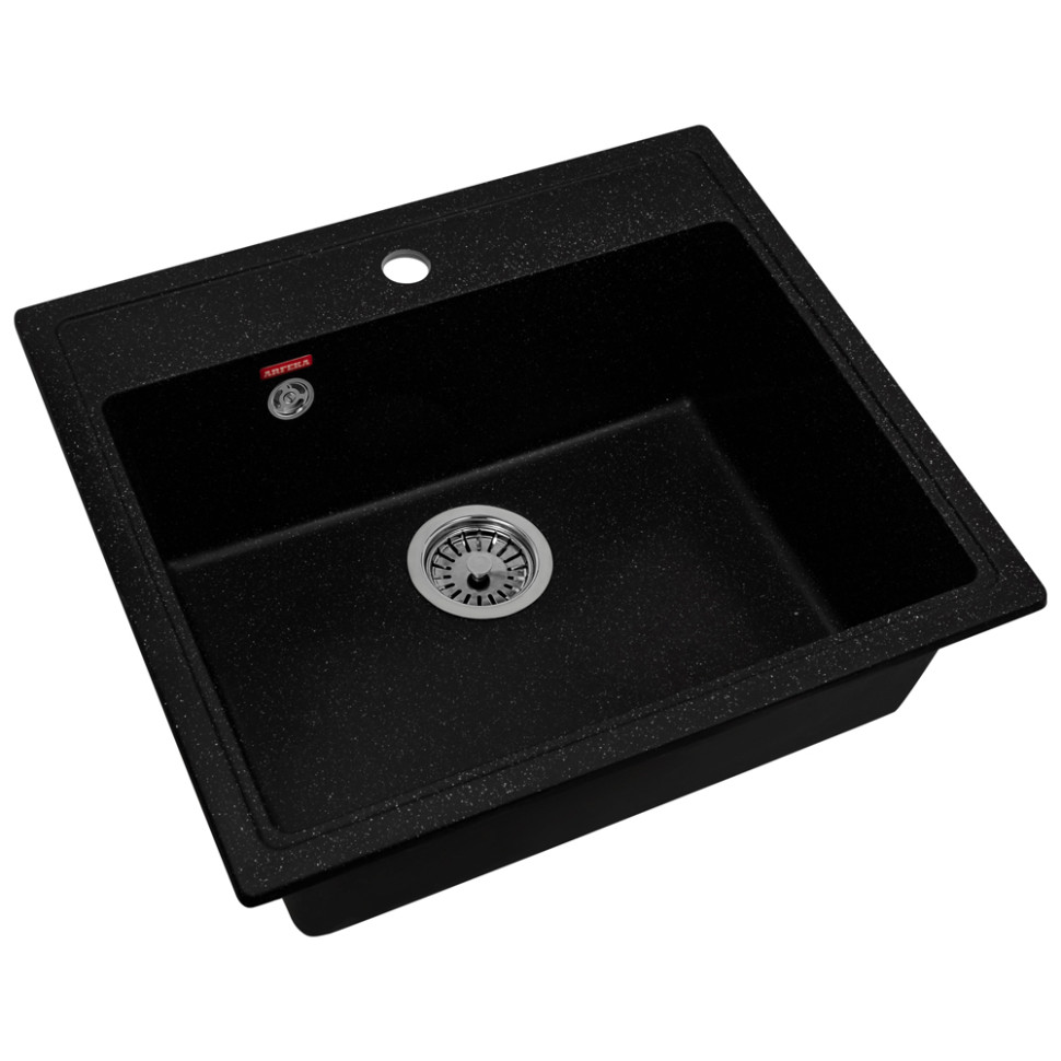Кухонная мойка ARFEKA Quadro (черный) Кухонная мойка ARFEKA Quadro (черный)