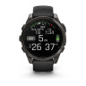 Умные часы Garmin Fenix 8 Sapphire, Titanium 47мм (угольно-черный DLC, пепельно-черный силиконовый ремешок) Умные часы Garmin Fenix 8 Sapphire, Titanium 47мм (угольно-черный DLC, пепельно-черный силиконовый ремешок)