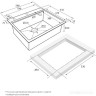 Кухонная мойка Paulmark PM705951-GM Кухонная мойка Paulmark PM705951-GM