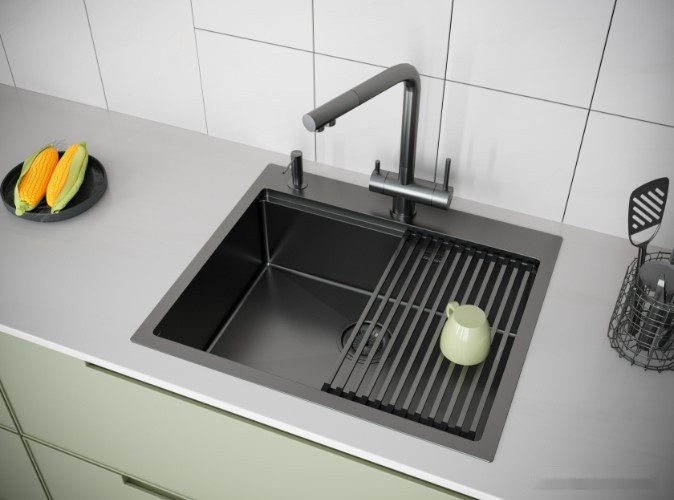 Кухонная мойка Paulmark PM705951-GM Кухонная мойка Paulmark PM705951-GM