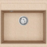 Кухонная мойка AquaSanita Rock SQR 101 110 AW (бежевый) Кухонная мойка AquaSanita Rock SQR 101 110 AW (бежевый)