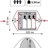Палатка Tramp Lite Tourist 3 V2 (зеленый) Палатка Tramp Lite Tourist 3 V2 (зеленый)