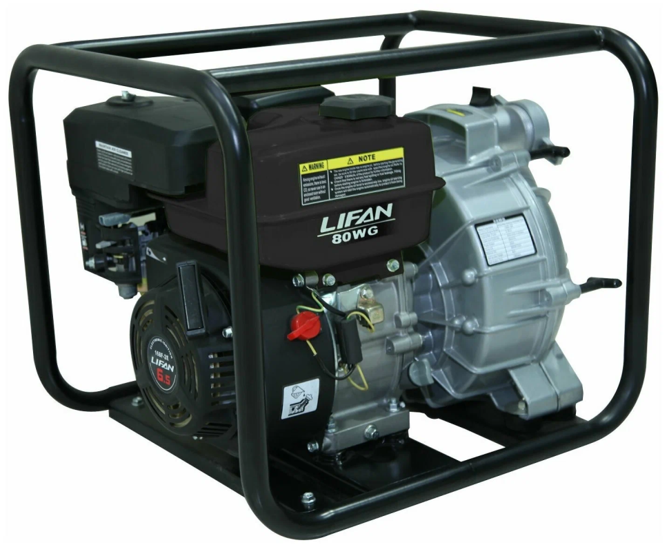Мотопомпа Lifan 80WG