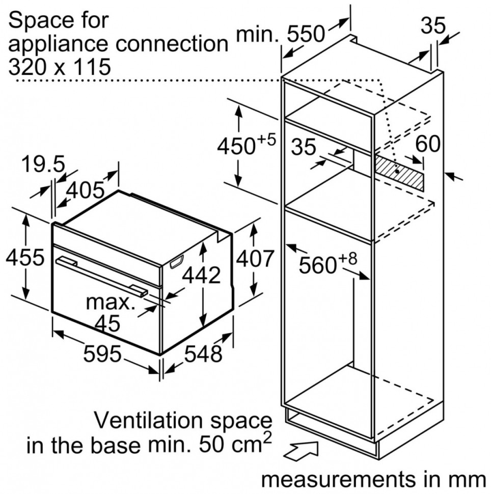 Духовой шкаф Bosch CMG656BS1