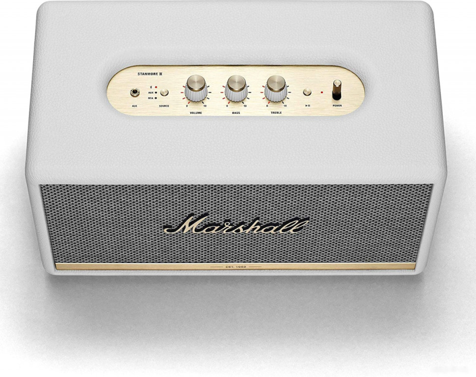 Портативная акустика Marshall Stanmore II Bluetooth (белый)