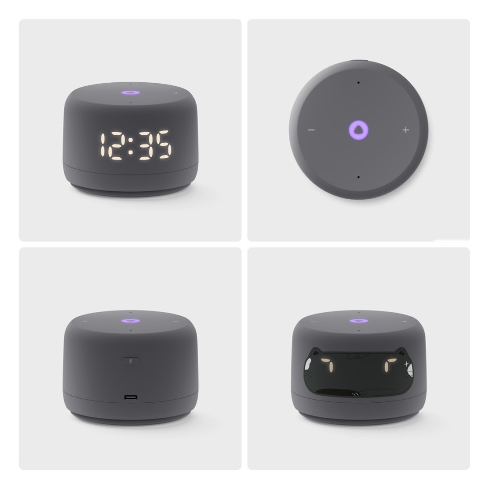 Умная колонка Яндекс Станция Лайт 2 (серый)