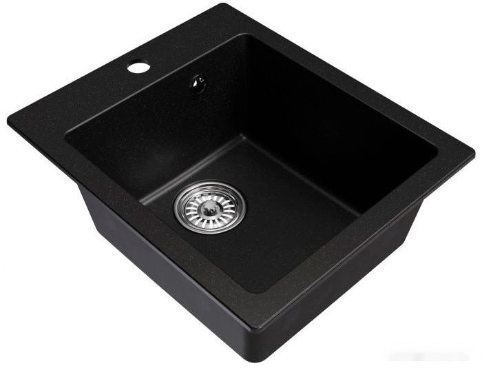 Кухонная мойка Mixline ML-GM14 551910 (ультра-черный) Кухонная мойка Mixline ML-GM14 551910 (ультра-черный)