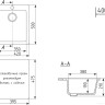 Кухонная мойка Mixline ML-GM14 551910 (ультра-черный) Кухонная мойка Mixline ML-GM14 551910 (ультра-черный)
