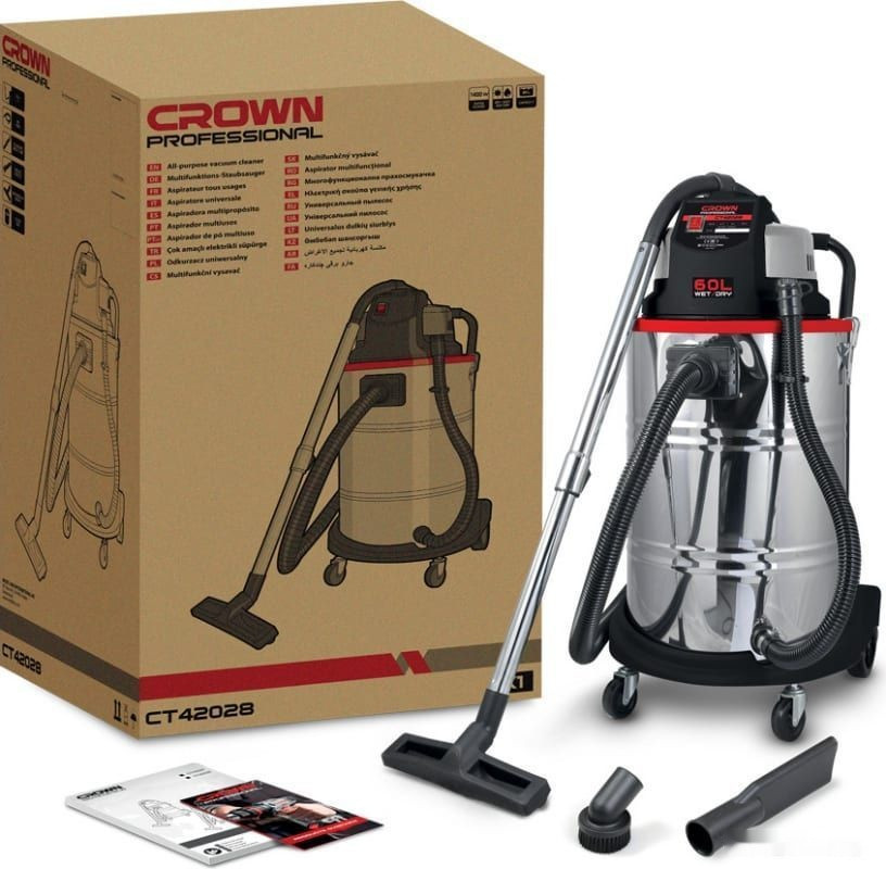 Промышленный пылесос Crown CT42028