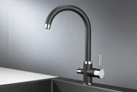 Смеситель Krona Brunnen H270 1 КА-00006917 (черный)