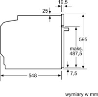 Духовой шкаф Bosch Serie 6 HBG536EW4