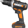 Дрель-шуруповерт Worx WX183.1 (с 2-мя АКБ, кейс) Дрель-шуруповерт Worx WX183.1 (с 2-мя АКБ, кейс)