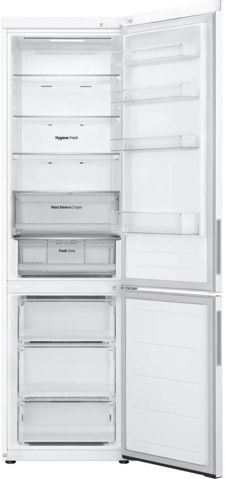 Холодильник с морозильником LG GC-B509AQQW