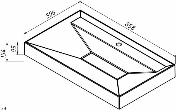 Умывальник Belux Триумф Тр-600 Умывальник Belux Триумф Тр-600