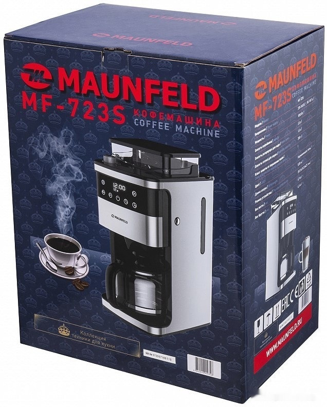 Капельная кофеварка Maunfeld MF-723S Капельная кофеварка Maunfeld MF-723S