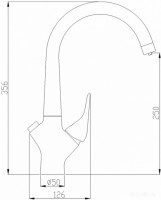 Смеситель Zorg SH 815 хром