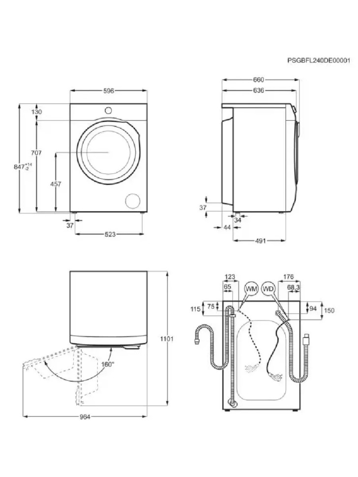 Стиральная машина Electrolux SteamCare 700 EW7FG4492UDE Стиральная машина Electrolux SteamCare 700 EW7FG4492UDE