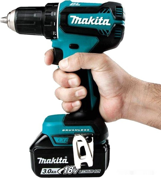 Дрель-шуруповерт Makita DDF485RF (с 1-м АКБ, кейс) Дрель-шуруповерт Makita DDF485RF (с 1-м АКБ, кейс)