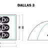 Палатка Jungle Camp Dallas 3 (зеленый) Палатка Jungle Camp Dallas 3 (зеленый)