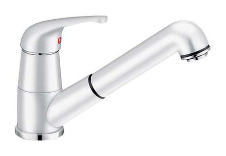 Смеситель Blanco Daras-s (гранит) белый