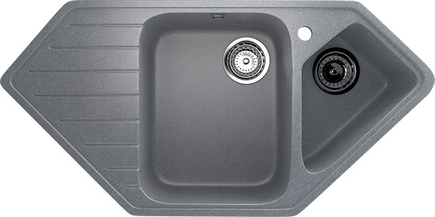 Кухонная мойка Ulgran U-409 342 (ГРАФИТ)