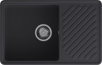 Кухонная мойка GranFest QUARZ GF-ZL52 (черный)