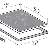 Варочная панель Zigmund &amp; Shtain CN 37.4 B