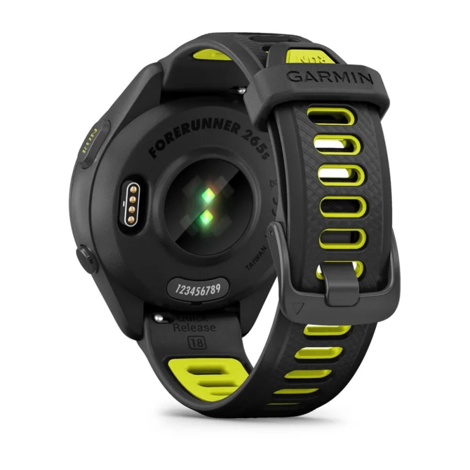 Умные часы Garmin Forerunner 265S (черный/желтый)