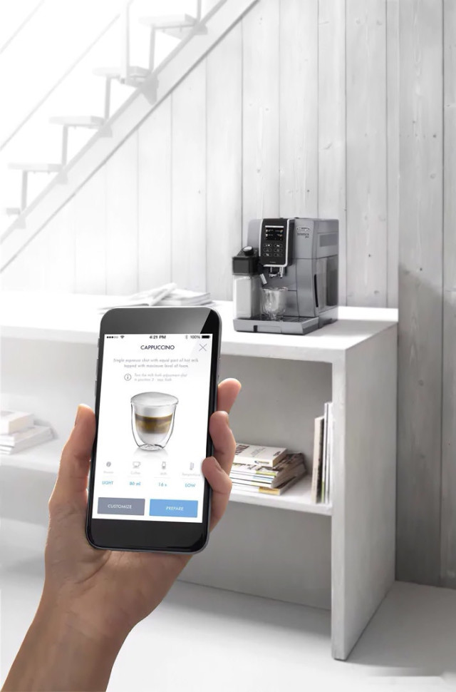 Эспрессо кофемашина Delonghi Dinamica Plus ECAM 370.95.S Эспрессо кофемашина Delonghi Dinamica Plus ECAM 370.95.S