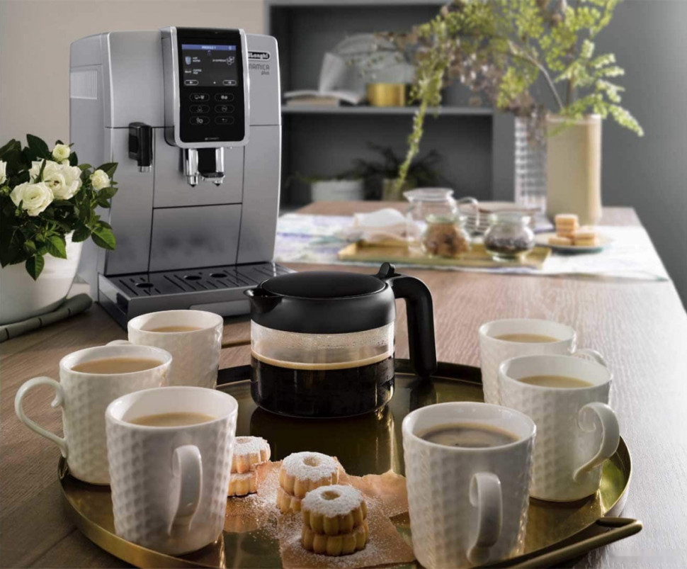 Эспрессо кофемашина Delonghi Dinamica Plus ECAM 370.95.S Эспрессо кофемашина Delonghi Dinamica Plus ECAM 370.95.S