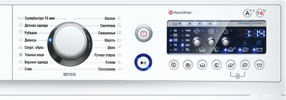 Стиральная машина ATLANT СМА 60У1010-10 Стиральная машина ATLANT СМА 60У1010-10