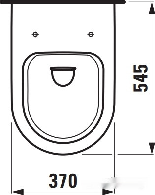 Унитаз Laufen Kartell Rimless 8203360000001