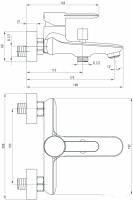 Смеситель Deante Kalia BGK 010M