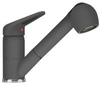 Смеситель Franke Novara Plus графит (с выдвижным шлангом)