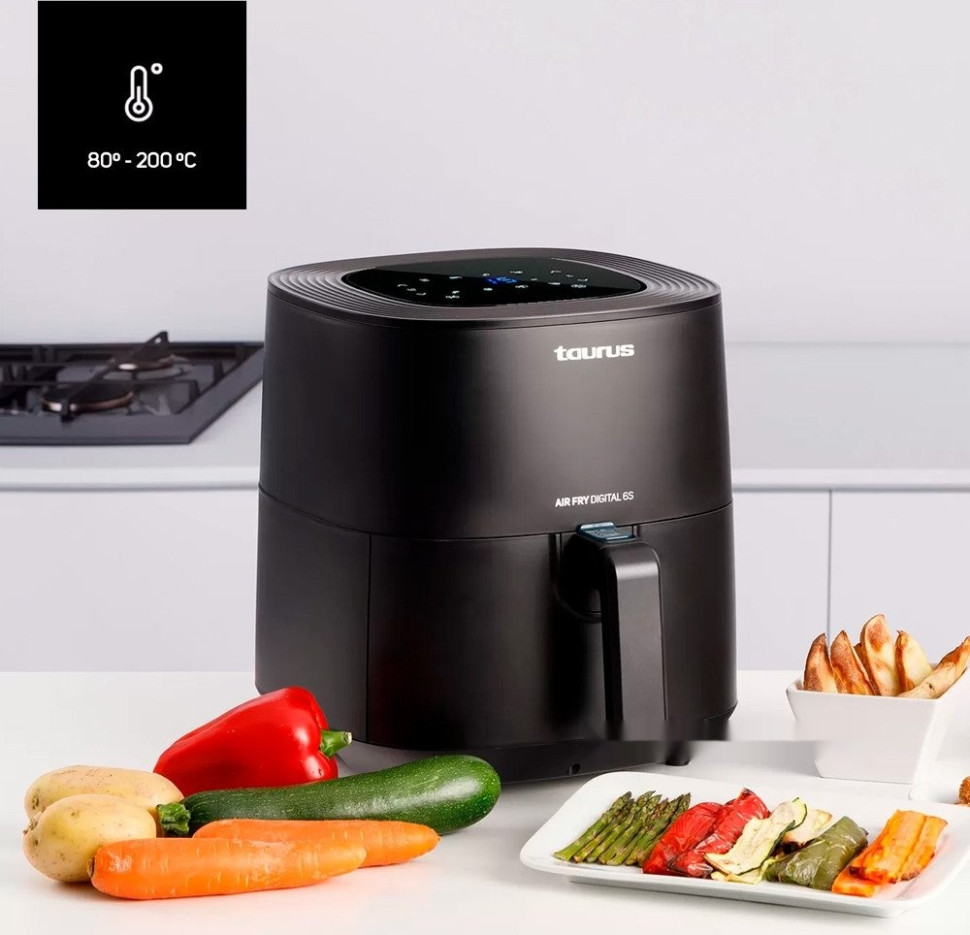 Аэрогриль Taurus Air Fry Digital 6S Аэрогриль Taurus Air Fry Digital 6S