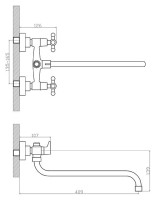 Смеситель Rossinka Silvermix G02-84
